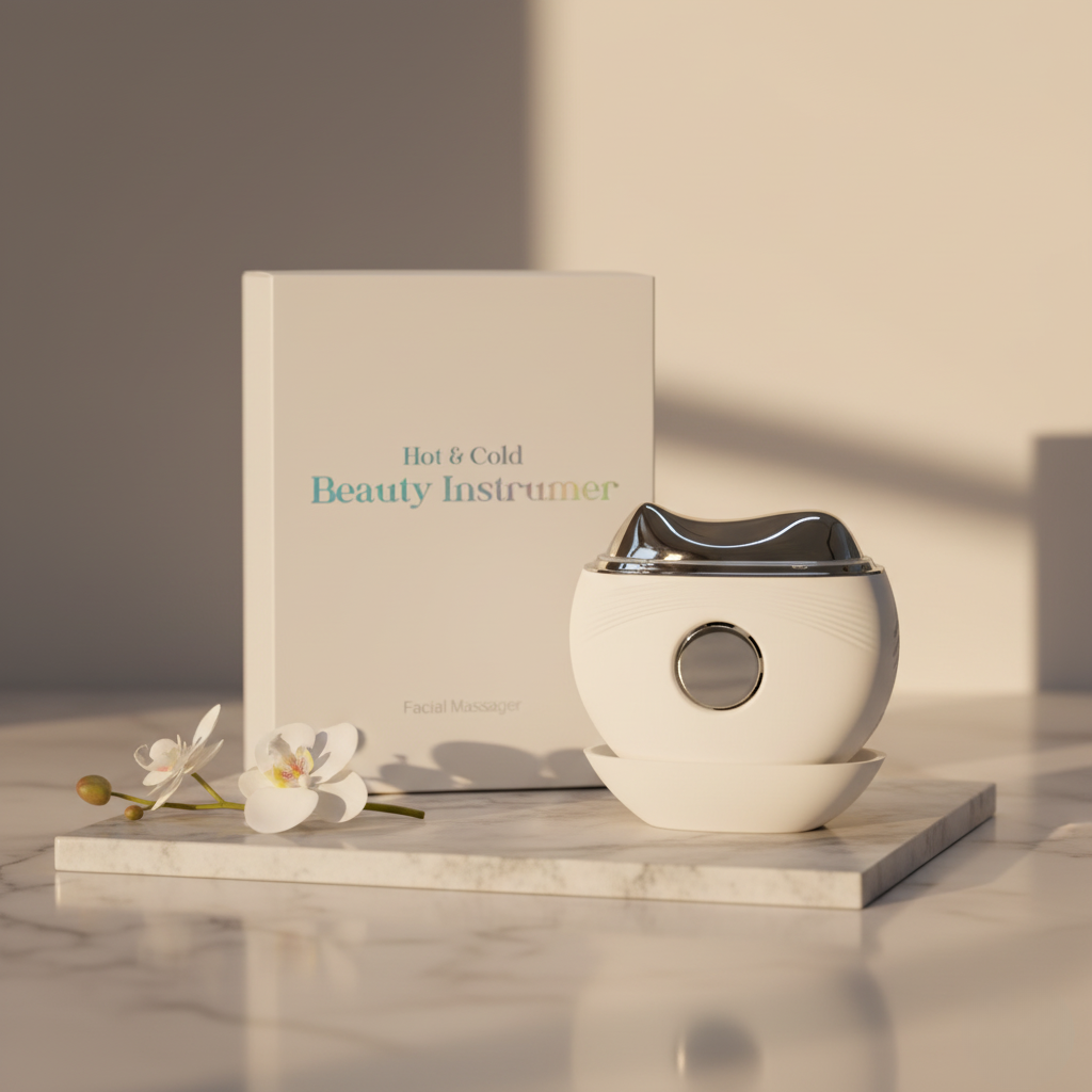 Sculptée – Huidverstevigingsapparaat met Warmte, Koeling, LED- en EMS-Therapie - LYOVA