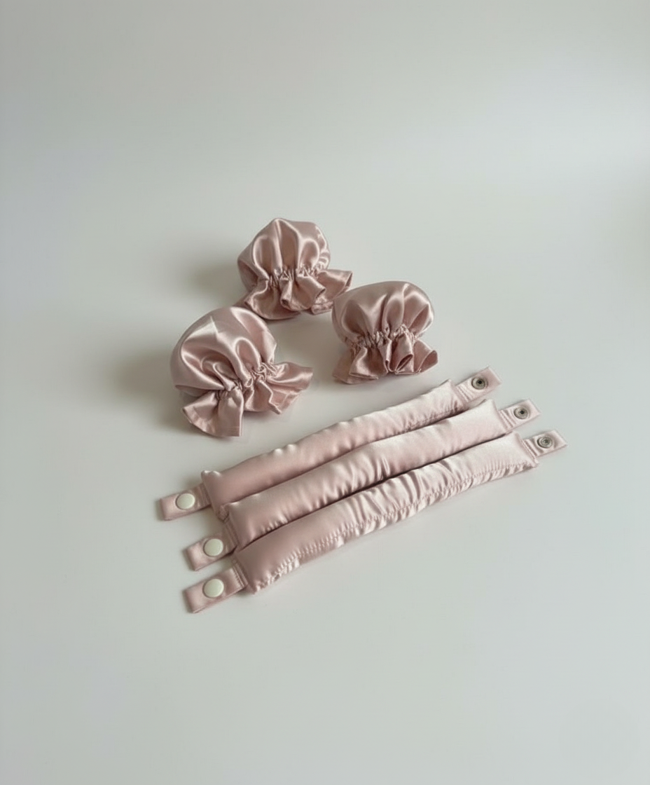 Satin Heatless Curls Set - LYOVA