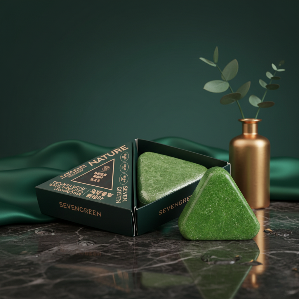 Haargroei & Anti-Haaruitval Shampoo Bar – Natuurlijke formule met 7 kruidenextracten