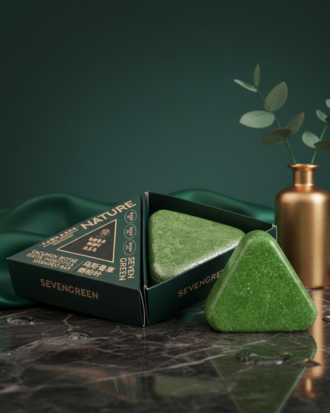 Haargroei & Anti-Haaruitval Shampoo Bar – Natuurlijke formule met 7 kruidenextracten