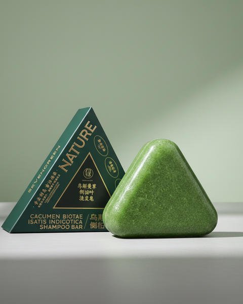Haargroei & Anti-Haaruitval Shampoo Bar – Natuurlijke formule met 7 kruidenextracten