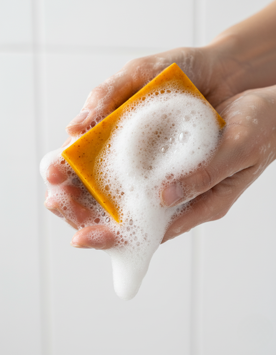 Kurkuma Zeep - 3 pack voor een zuivere en stralende huid - LYOVA