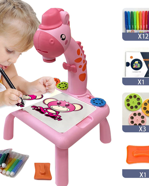 LED Projector Tekentafel - Creatief en Educatief Speelgoed voor Kinderen