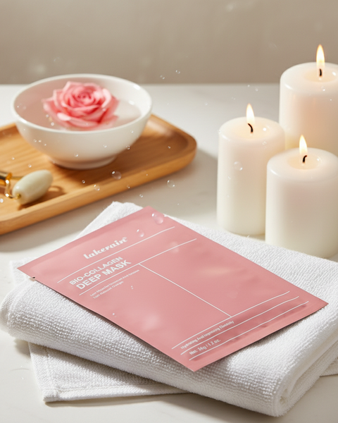 Collageen Nachtmasker Set - voor een gladde, stralende huid - LYOVA