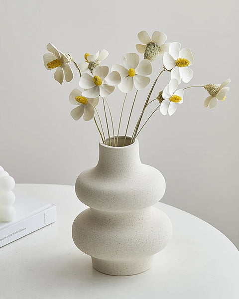 Nordic Keramische Vaas - Strak en Modern Design
