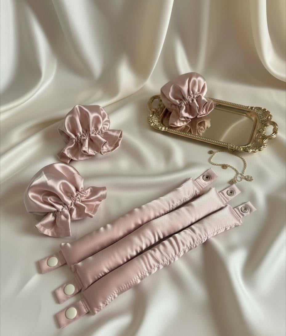 Satin Heatless Curls Set - LYOVA