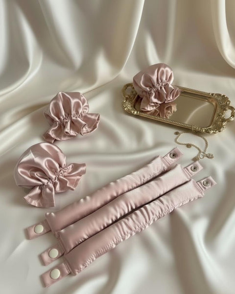 Satin Heatless Curls Set - LYOVA