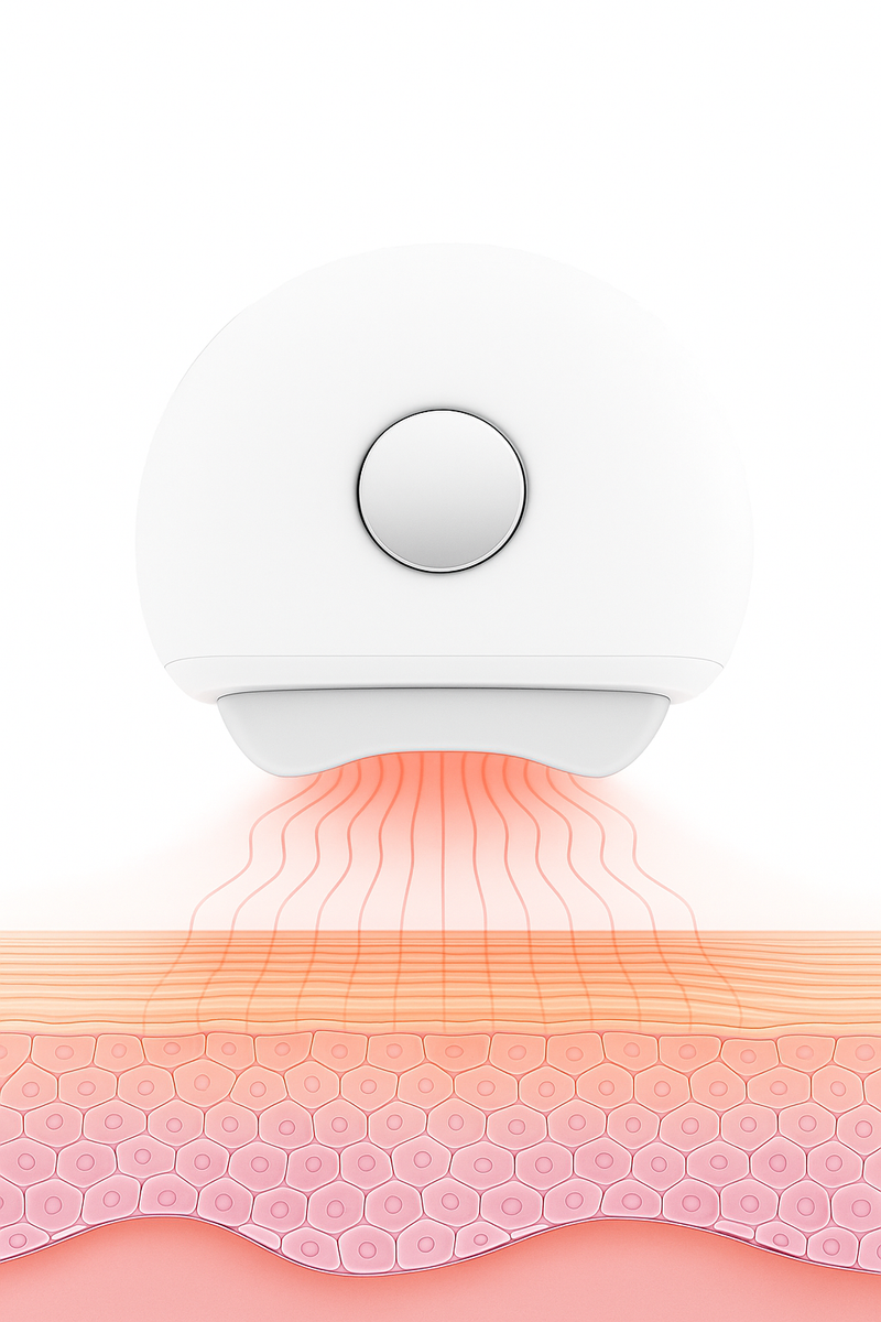 Sculptée – Huidverstevigingsapparaat met Warmte, Koeling, LED- en EMS-Therapie - LYOVA