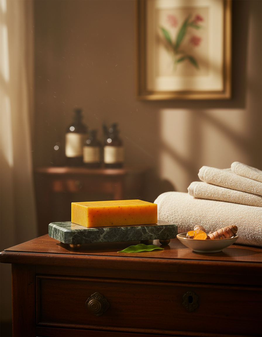 Kurkuma Zeep - 3 pack voor een zuivere en stralende huid - LYOVA