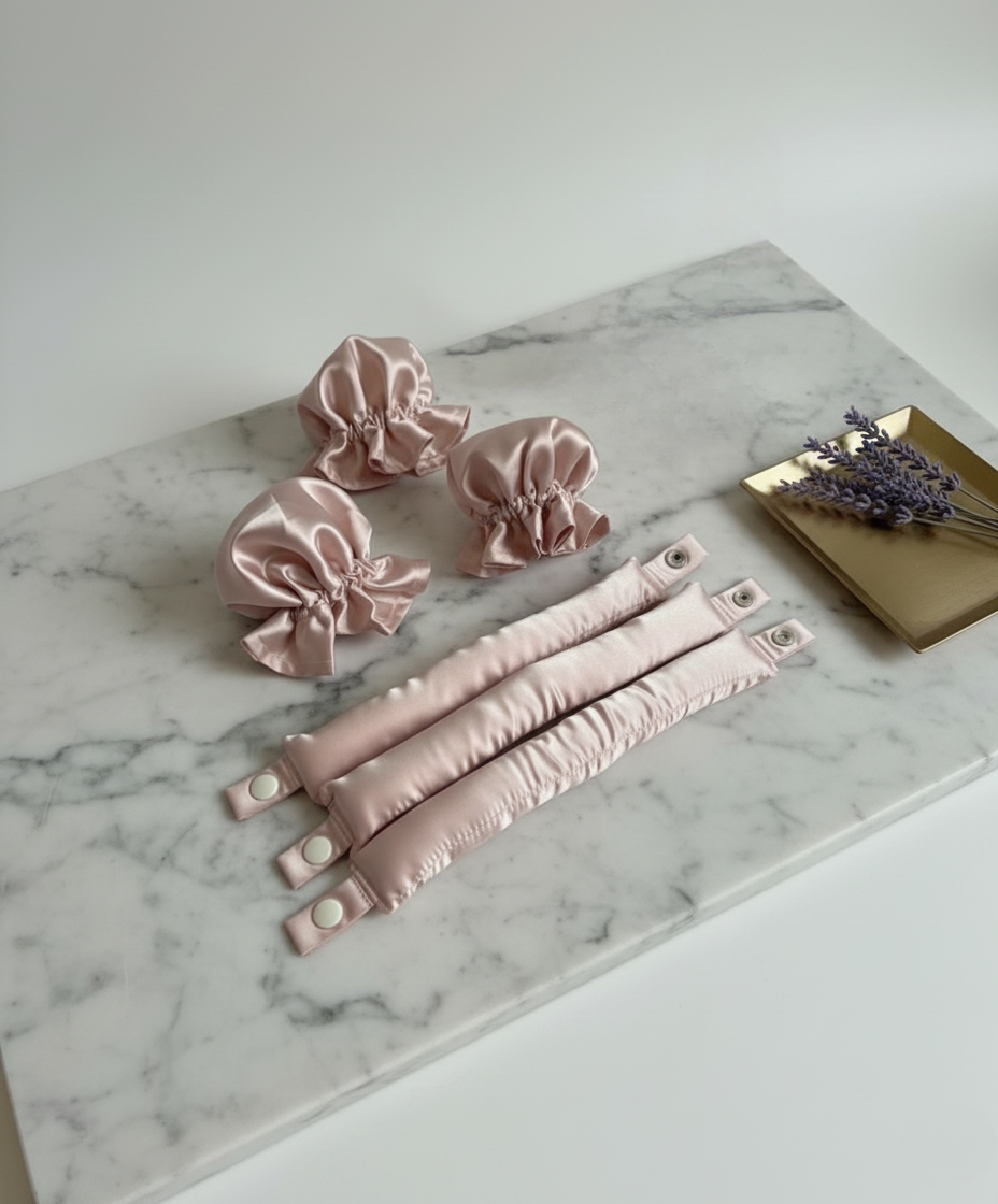 Satin Heatless Curls Set - LYOVA