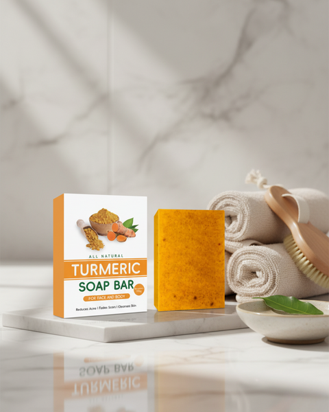 Kurkuma Zeep - 3 pack voor een zuivere en stralende huid - LYOVA