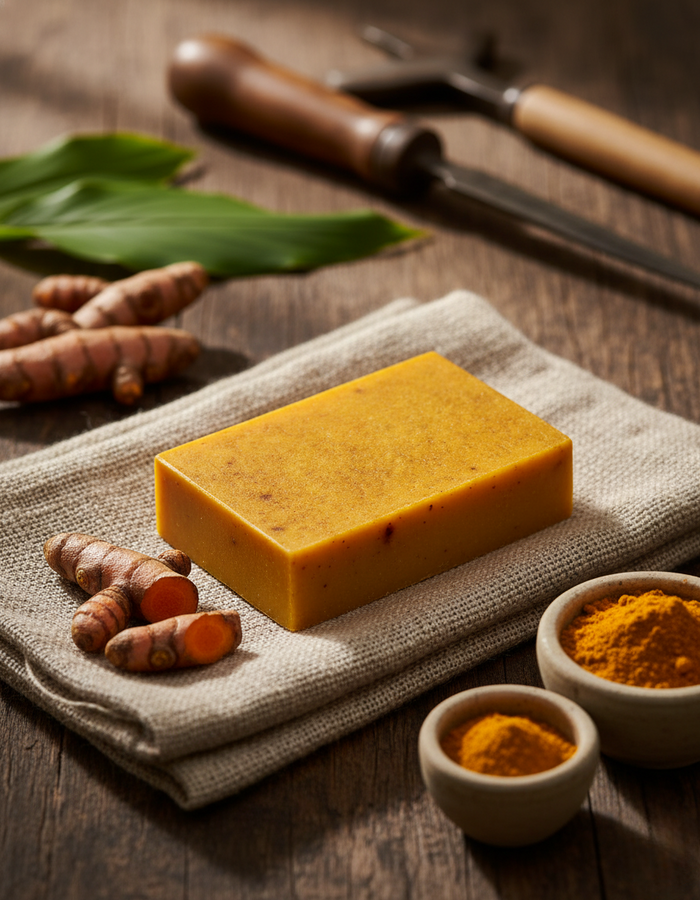 Kurkuma Zeep - 3 pack voor een zuivere en stralende huid - LYOVA