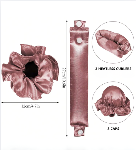 Satin Heatless Curls Set - LYOVA