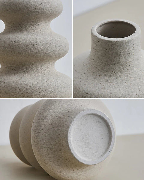Nordic Keramische Vaas - Strak en Modern Design
