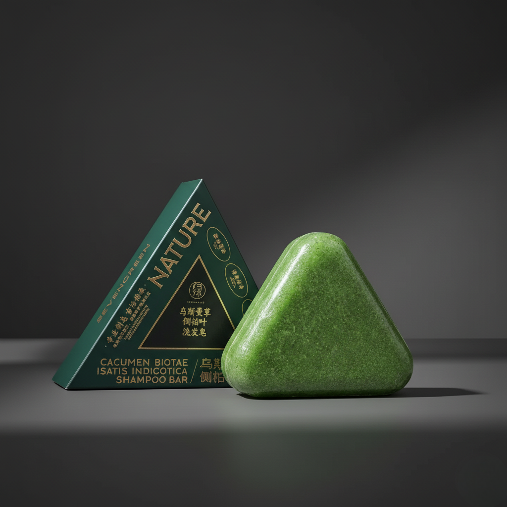 Haargroei & Anti-Haaruitval Shampoo Bar – Natuurlijke formule met 7 kruidenextracten