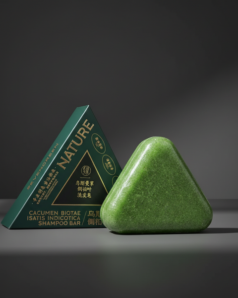 Haargroei & Anti-Haaruitval Shampoo Bar – Natuurlijke formule met 7 kruidenextracten